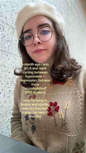 yellow text #bipolar #secondcareer #academicmemories