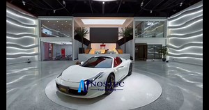 4S shop car turntable #carrotation #photostudio #turntableinstallation #pitinstallation #carturntableinstallation #carturntable #nosteclift #vehicleturntable #drivewayturntable #revolvingplatform #revolvingstage #rotatingplatform #garageturntable #360turntable #turntablesurface #nostec | Jinan Nostec Equipment Co.LTD