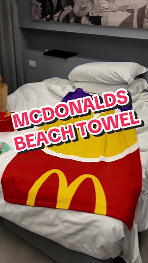 Exploring Italy: McDonald's Beach Towel Adventure