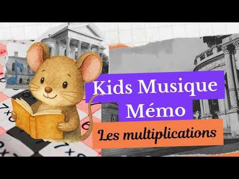 Table de 2 en Musique 🎵 Chanson pour apprendre la table de multiplication de 2 (CP CE1 CE2)