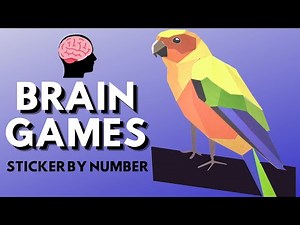 brain games sticker by number | brain games sticker by number animals