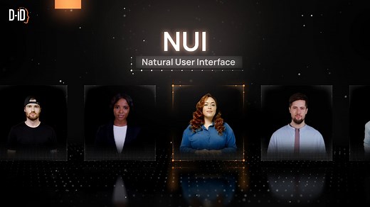 Introducing the Natural User Interface by D-ID