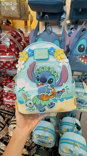 New Stitch Loungefly Backpack #disneyworld #disneymerchandise #stitch