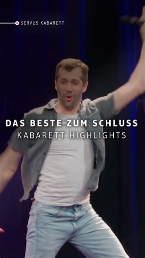 ServusTV on Instagram: "Das Beste kommt wirklich zum Schluss. 🎉 Zum Jahresende versammelt „Das Beste zum Schluss“ die beliebtesten Kabarettstars aus Österreich, Bayern und Südtirol – – mit Monika Gruber, Viktor Gernot, Martina Schwarzmann, Gerhard Polt, Roland Düringer, Walter Kammerhofer, Martin Frank, Luis aus Südtirol, Eva Maria Marold, Peter & Tekal, Stefan Leonhardsberger und Buono Memes. Die perfekte Einstimmung auf den Silvesterabend! #ServusKabarett: Das Beste zum Schluss - Kabarett-Hig