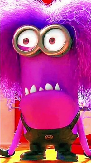 Kevin's purple minion transformation
