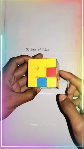 3 by 3 rubik last Layer final solve 🔥#short #viral