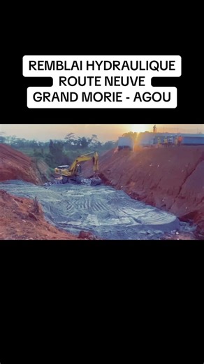 Remblai Hydraulique à Agou : Engineering et Chantiers