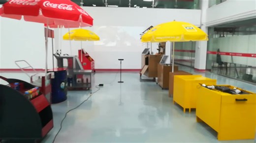 Stainless Steel L-Shape Foldable Vending Cart Wheels | Eco-Friendly Durable Powder Coated Customized Color Retail Display Rack