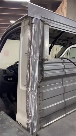 Fiat Van Repair: Metal Framework and Window Modification