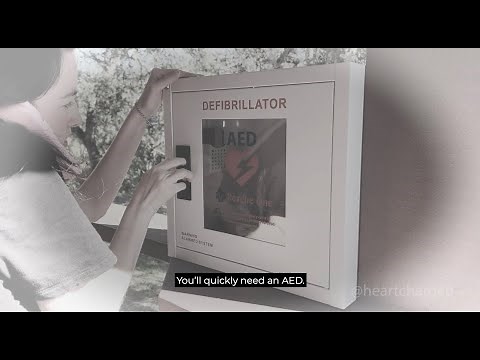 Using an AED on a Woman