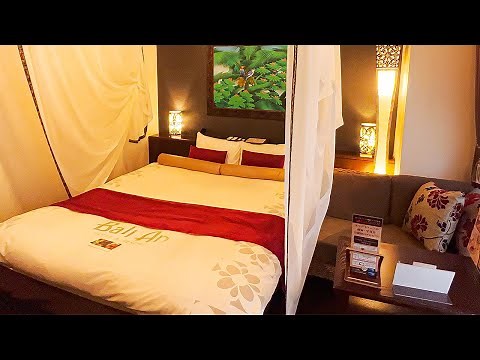Trying Japan's Bali-style Love Hotel🏨💗 | Hotel Balian Resort Yokohama Kannai