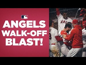 First WALK-OFF HOMER of 2021! Jared Walsh destroys ball to win it for Angels!