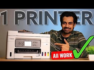 Canon MAXIFY GX4070 - Best 4 in 1 Wi-Fi Colour Printer for Small Office Home Office