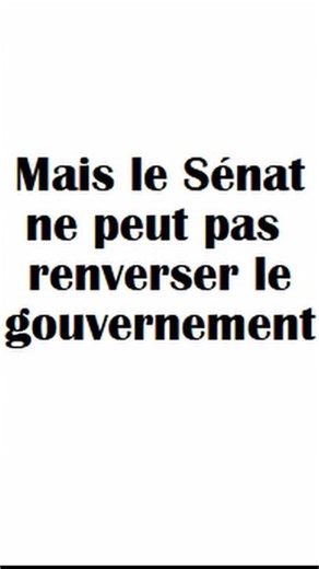 Le Sénat expliqué simplement : Composition, rôle, importance