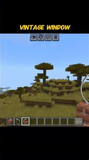 🧱 Easy Minecraft Vintage Window Tutorial in 30s! ⏳