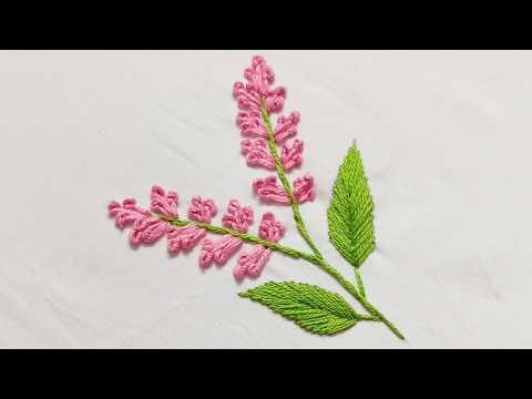 Simple Flower Hand Embroidery Tutorial | Hand Embroidery For Beginners |