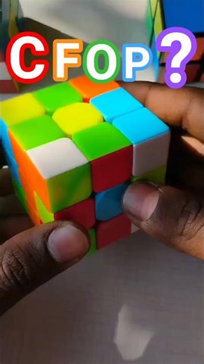 🤯 SOLVE a Rubik's Cube FAST! | CFOP Method Explained #shorts #viral