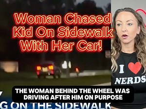 11M views · 207K reactions | Road Raging Woman Chases 14-Year-Old on E-Bike Down Sidewalk With Her Car!  this video produced by Network Media LLC and Summer Lovin | Summer Reacts | Facebook