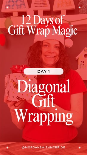 Morgan Smith McBride | If you’re anything like me, you save every last scrap of wrapping paper… and then December comes and you’re just trying to make it stretch.... | Instagram