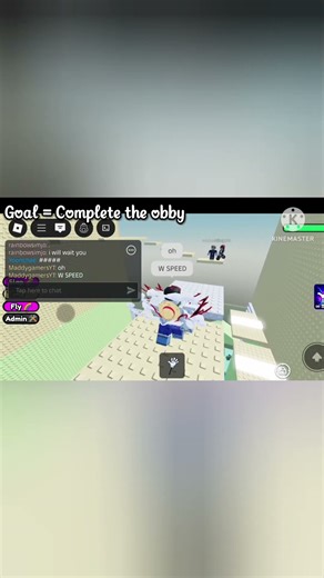 Fun parkour with friend 😊 | #gag #roblox #giveaway #parkour