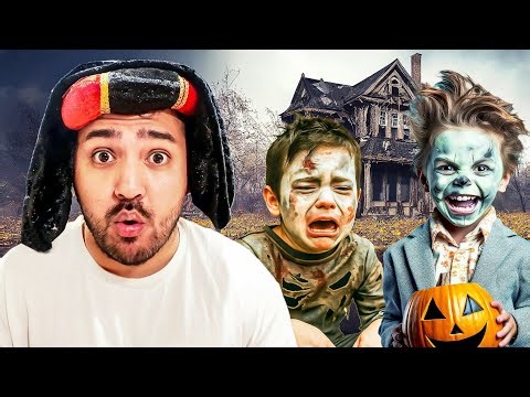 Halloween Scare Prank On Trick or Treaters!