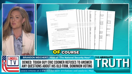 🚨 COOMER TEAM EXPLODES: Dominion Exec’s Lawyer Tries to Physically Intimidate Peter Ticktin Before Key Deposition Moments before Eric Coomer was set to be deposed in his lawsuit against Patrick Byrne, his attorney allegedly tried to provoke a physical fight with 80-year-old attorney Peter Ticktin. “Coomer’s lawyer got up in Peter’s face, trying to bait him into a fight,” Byrne revealed. “Coomer came in filming, yelling ‘This is assault!’ trying to stage the moment.” “It was a very Antifa like m