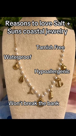 What makes our jewelry waterproof, tarnish free and hypoallergenic? 💦 ✨We use 18k gold PVD (not just gold plating, any type of regular gold plating is NOT waterproof/tarnish free!) ✨18k gold PVD (Physical Vapor Deposition) is a high-tech coating process that bonds a layer of 18k gold on to stainless steel. This method produces extremely durable, corrosion-resistant, and hypoallergenic jewelry that is waterproof, sweat-proof, and significantly more scratch-resistant than traditional gold plating