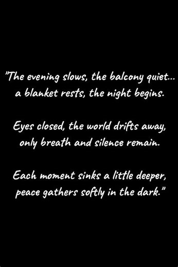 Lillian’s Quiet Cycle: Autogenic practice