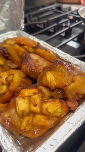 Baked Chicken with Pineapple & Brown Sugar Order my Cajun Seasoning today: Patndapot.com | Pat N da Pot