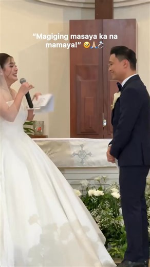 “MAGIGING MASAYA KA NA MAMAYA!” 🥹🤭💍 — Shaira Diaz-Guzman Shaira Diaz, may pasabog sa kanyang wedding vow kay EA Guzman. IT’S OFFICIAL! 💍❤️ Shaira Diaz and EA Guzman have officially tied the knot! Officialy Mr. and Mrs. Guzman! #wedding #ShairaDiaz ❤️🥺🫢 #EAGuzman #celebritynews #ShowbizPH #cttoOfvideo | Perla Majerano Bioncio