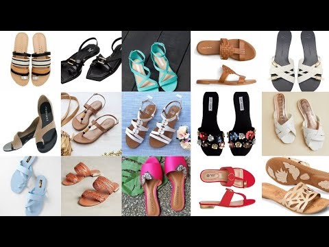 . Best Flat Footwear Styles for Women | New Sandals & Slippers Collection 2025
