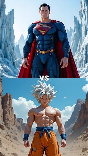 Superman vs Goku (silver surfer, thor, doctor manhattan, aurelius) #superman #goku #vs