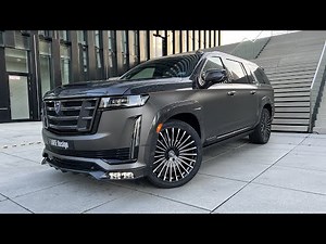 2023 Cadillac Escalade - Installation of Larte Design wide bodykit