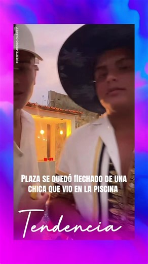 El amor de Plaza en la piscina: una historia inesperada