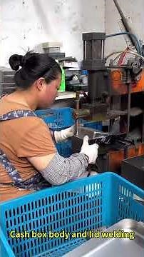 🔒 How Cash Boxes Are Made | Inside a Professional Cash Box Manufacturing Factory