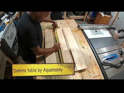 Making custom domino tables