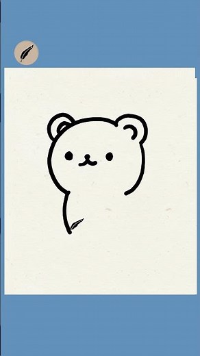 Super Easy Teddy Bear Drawing 🧸 How to Draw for Kids and Beginners #lidoartworks