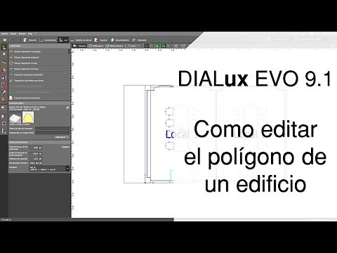 How to edit the polygon of a building after it has been drawn in DIALux EVO 9.1