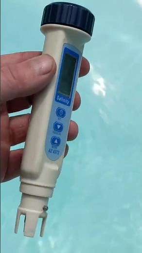 Hayward Aqua Rite Salt Level Calibration #shorts