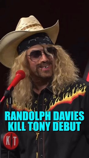 Randolph Davies @killtonyshow debut🤣 #standupcomedy #adamray #killtony #randolphdavies | Adam Ray