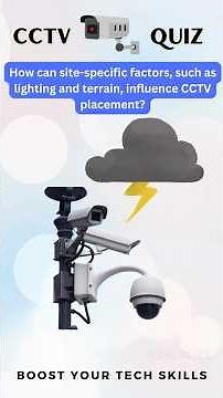 How Do Lighting and Terrain Affect CCTV Camera Placement? #cctvquiz