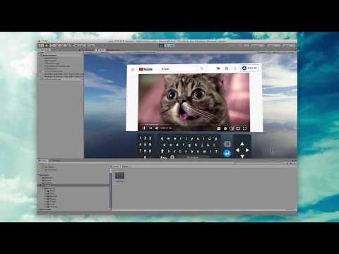 Demo of Vuplex 3D WebView for Windows and macOS