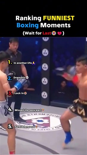 Ranking FUNNIEST Boxing Moments 💀 #shorts #viral
