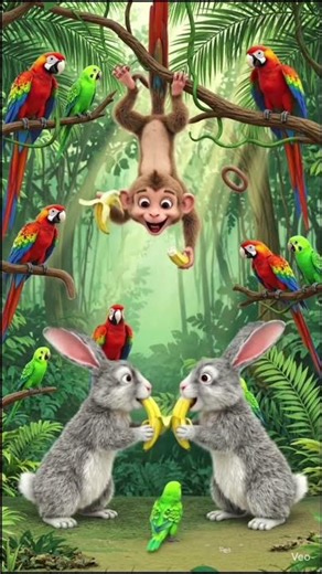 Monkey Video ! Bandar Wala Cartoon #shorts​ #cartoon​ #monkey​