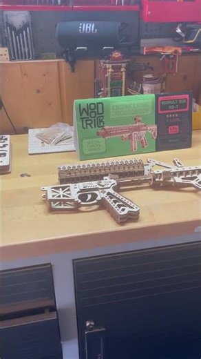 Wooden Assault Rifle Model – Build Progress So Far