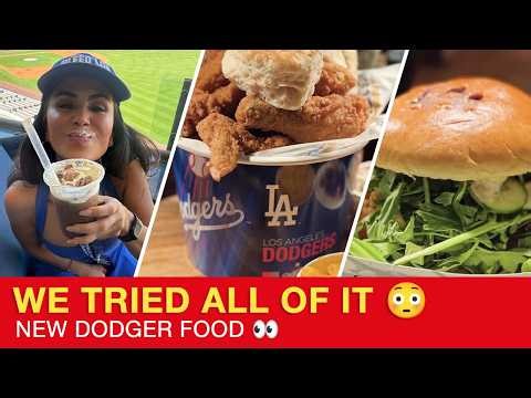 We Tried EVERY New Dodger Stadium Food for 2026 🤯🔥