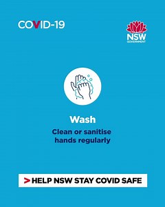 165 reactions · 13 shares | Let's protect each other and have a COVID safe summer. Stay 1.5m apart, wear a mask and wash hands regularly. | NSW Government | Facebook