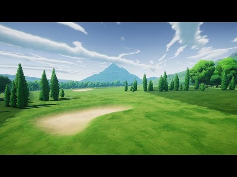 Creating a stylized Golf Course with MicroVerse in Unity
