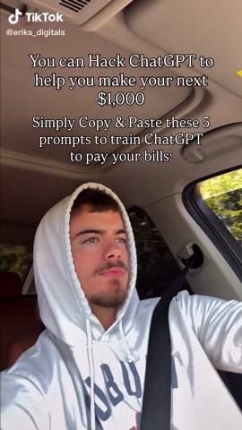 If you’ve been “thinking about it” for months but still haven’t started building income online… it’s not the tools holding you back — it’s your mindset. The truth? Your brain is either your #1 asset or your biggest excuse. Here are 5 prompts that will break through the noise and get you moving toward real results 👇 1️⃣ “Act as a digital product expert and give me one profitable idea that matches current trends.” 2️⃣ “Map out a step-by-step plan to help me make my first $1K online in the next 30