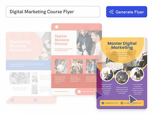Introducing the newest addition to our suite of AI design tools - 퐀퐈 퐅퐥퐲퐞퐫 퐆퐞퐧퐞퐫퐚퐭퐨퐫  Whether you’re showcasing a business, promoting an event, or raising awareness, Piktochart AI generates professional-quality flyers for every occasion. Stand out from the crowd and make a lasting impression on your audience 易 Create your AI flyer  https://piktochart.com/generative-ai/editor/?format=flyer #generativeai #flyerdesign | Piktochart | Facebook